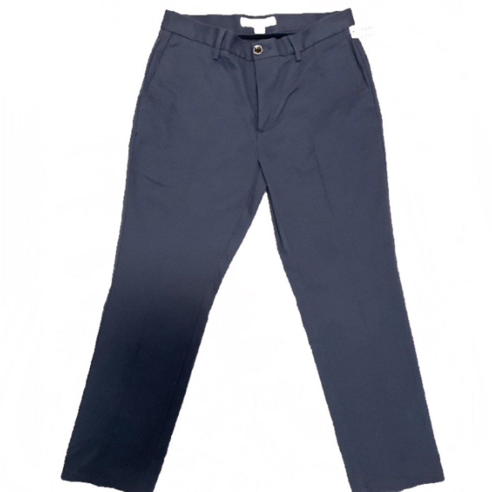 NWT Amazon Essentials Blue Men's Slim-Fit 31 x 29 Flat-Front Chino Pants…